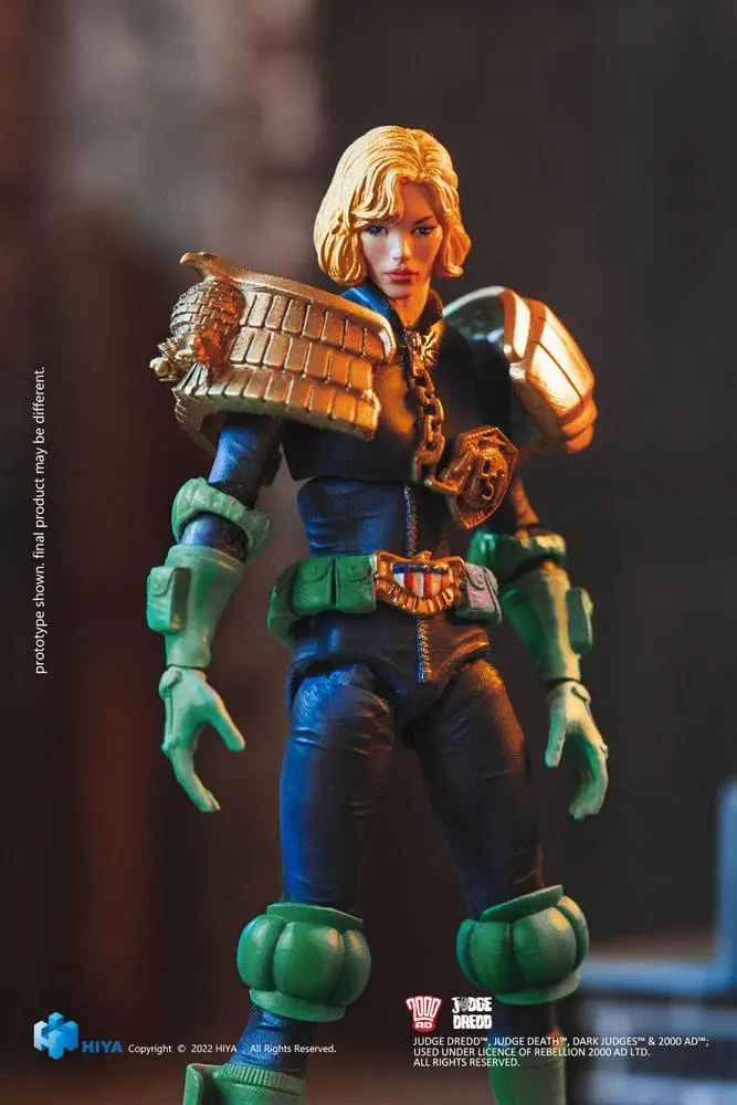 2000 AD Exquisite Mini 1/18 Judge Anderson akciófigura 10 cm termékfotó