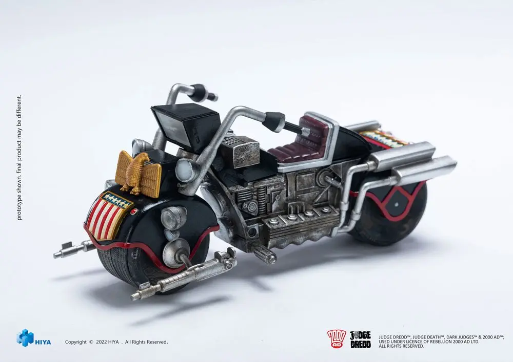 2000 AD Exquisite Mini 1/18 Judge Anderson &amp; Lawmaster MK 2 Set akciófigura 10 cm termékfotó