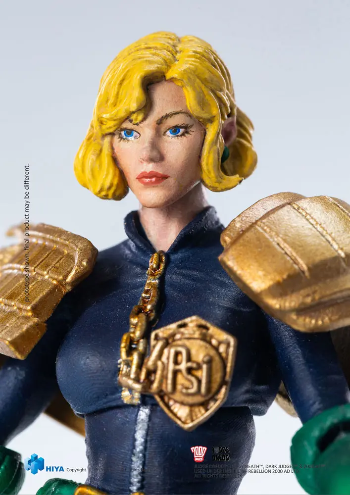 2000 AD Exquisite Mini 1/18 Judge Anderson &amp; Lawmaster MK 2 Set akciófigura 10 cm termékfotó