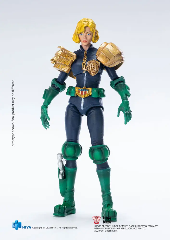 2000 AD Exquisite Mini 1/18 Judge Anderson &amp; Lawmaster MK 2 Set akciófigura 10 cm termékfotó