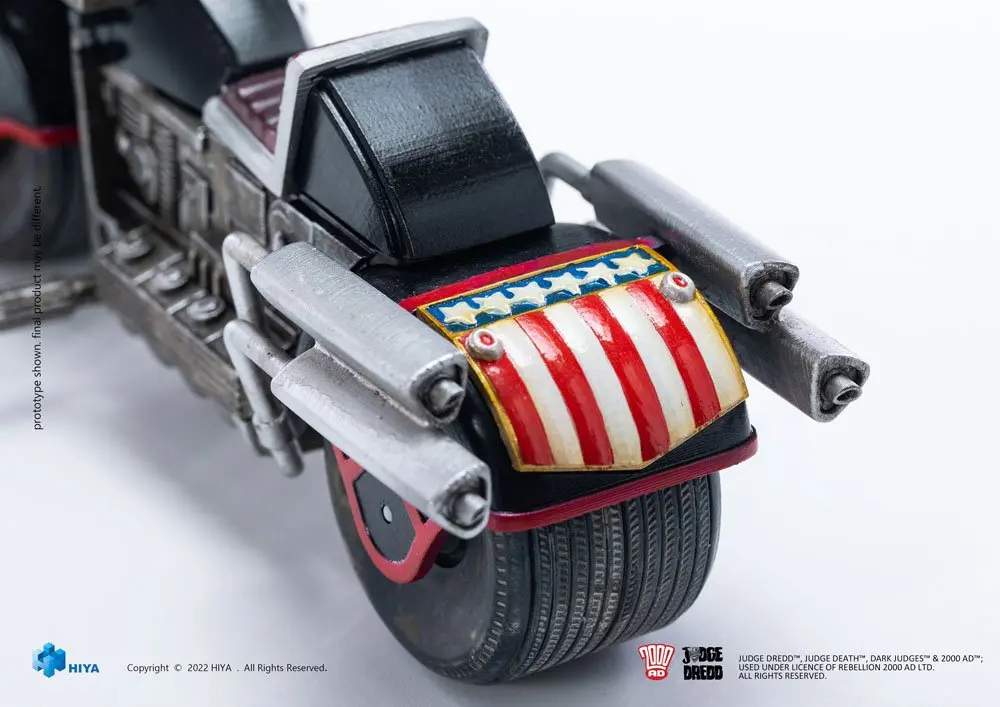 2000 AD Exquisite Mini 1/18 Judge Anderson &amp; Lawmaster MK 2 Set akciófigura 10 cm termékfotó