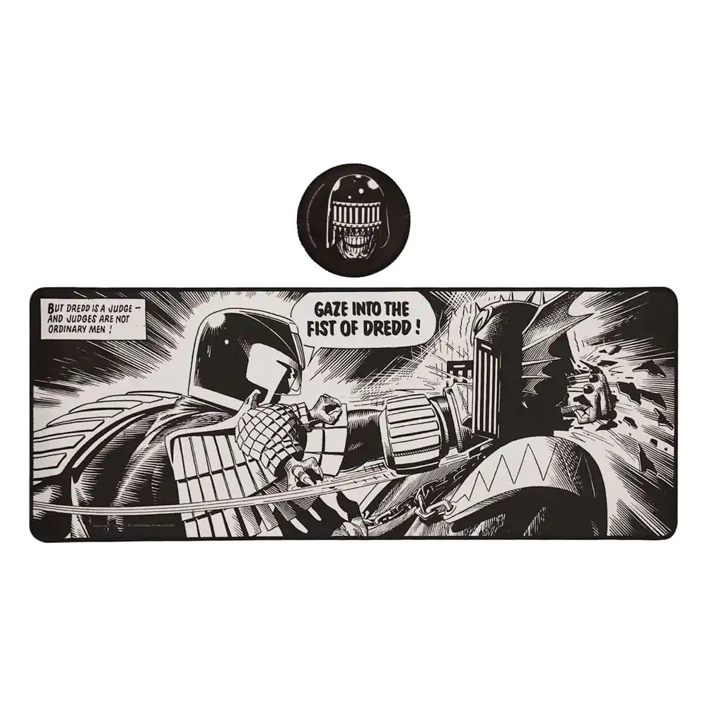 2000 AD Judge Dredd asztali alátét és poháralátét csomag termékfotó