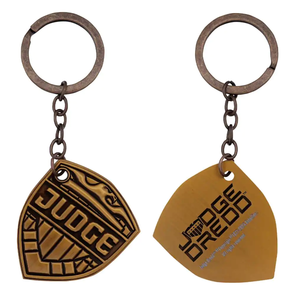 2000 AD Judge Dredd Badge kulcstartó Limitált kiadás termékfotó