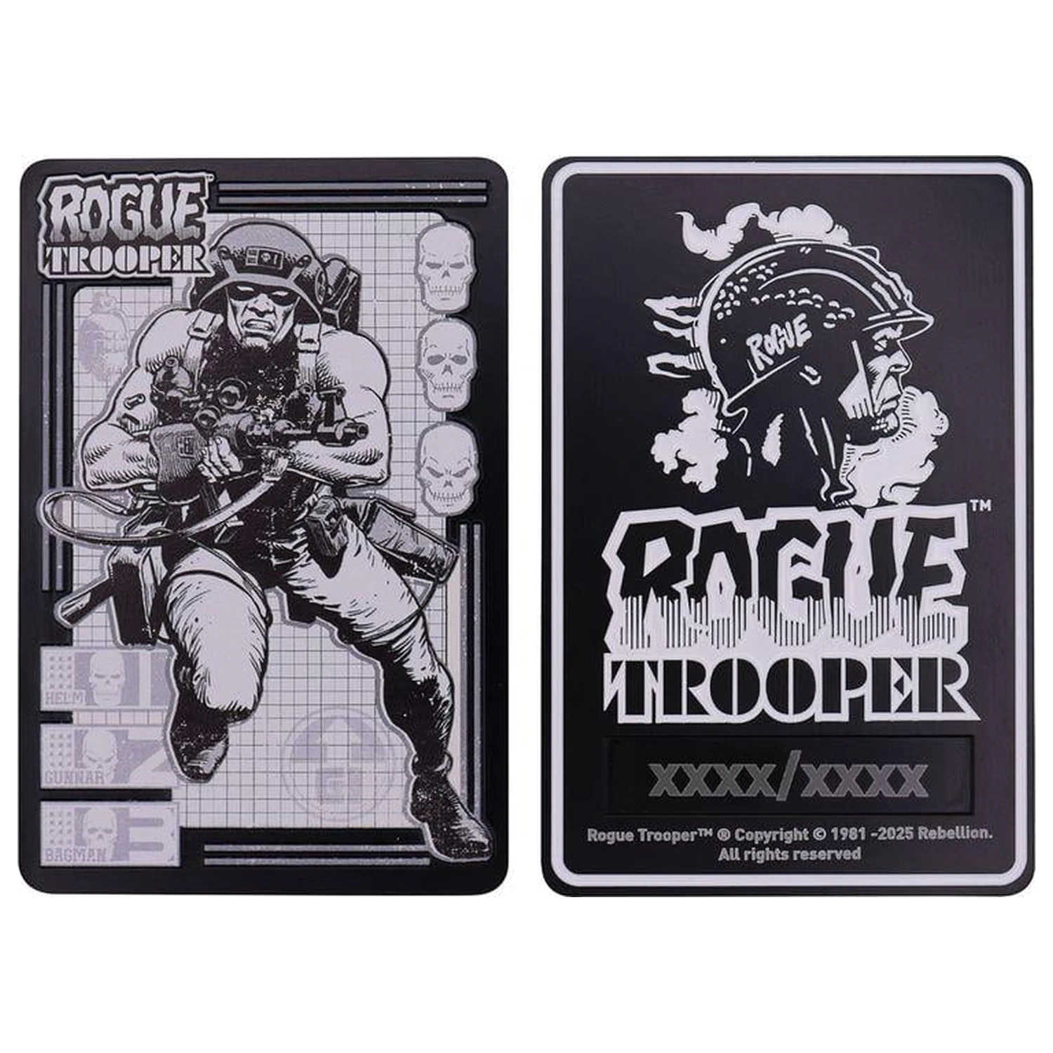 2000 AD Rogue Trooper Limitált kiadás Ingot termékfotó