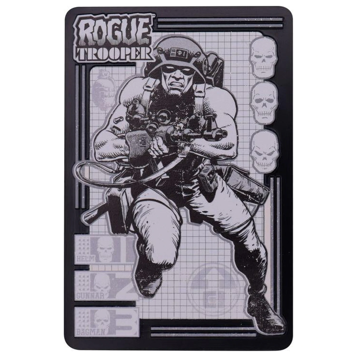 2000 AD Rogue Trooper Limitált kiadás Ingot termékfotó
