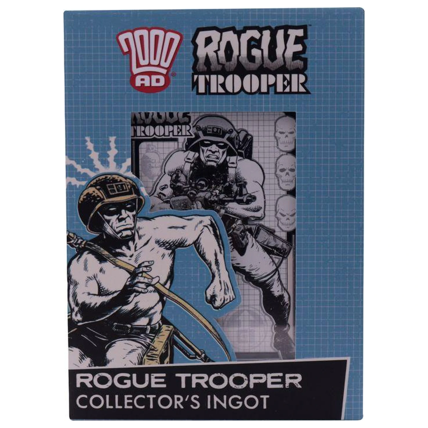 2000 AD Rogue Trooper Limitált kiadás Ingot termékfotó