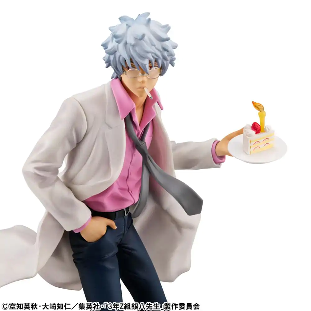 3-Z Ginpachi Sensei G.E.M. Series Ginpachi Sakata Reiwa Ver. PVC szobor figura 22 cm  termékfotó