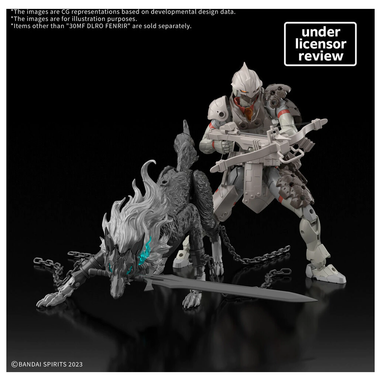 30 Minutes Fantasy Dlro Fenrir modell készlet termékfotó
