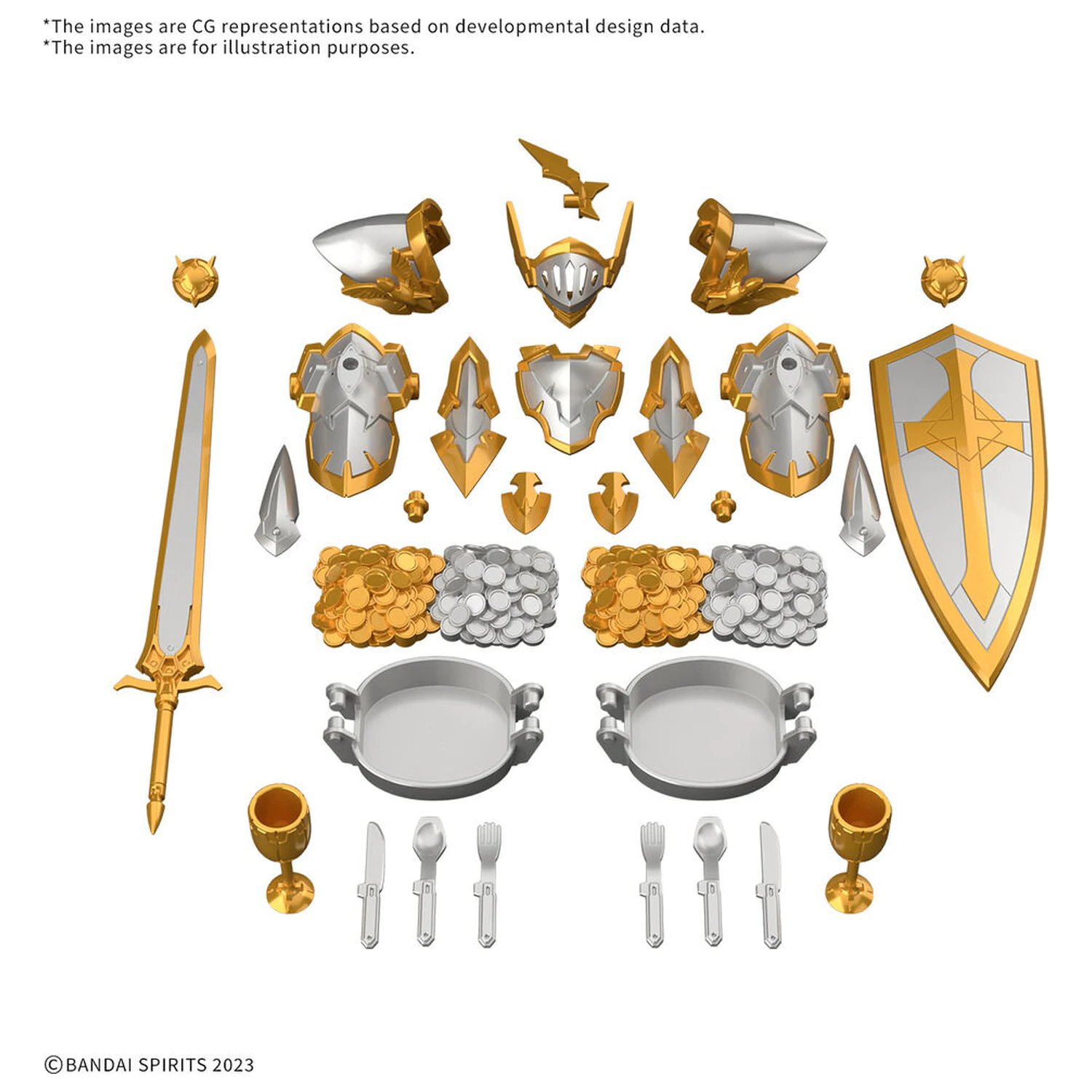 30 Minutes Fantasy Item Shop 6 Gold & Silver Option Parts termékfotó