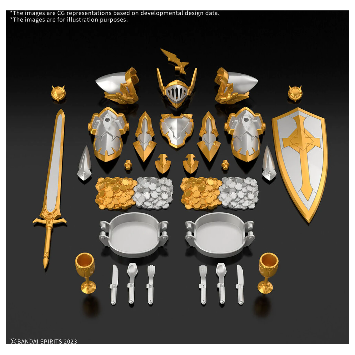30 Minutes Fantasy Item Shop 6 Gold & Silver Option Parts termékfotó