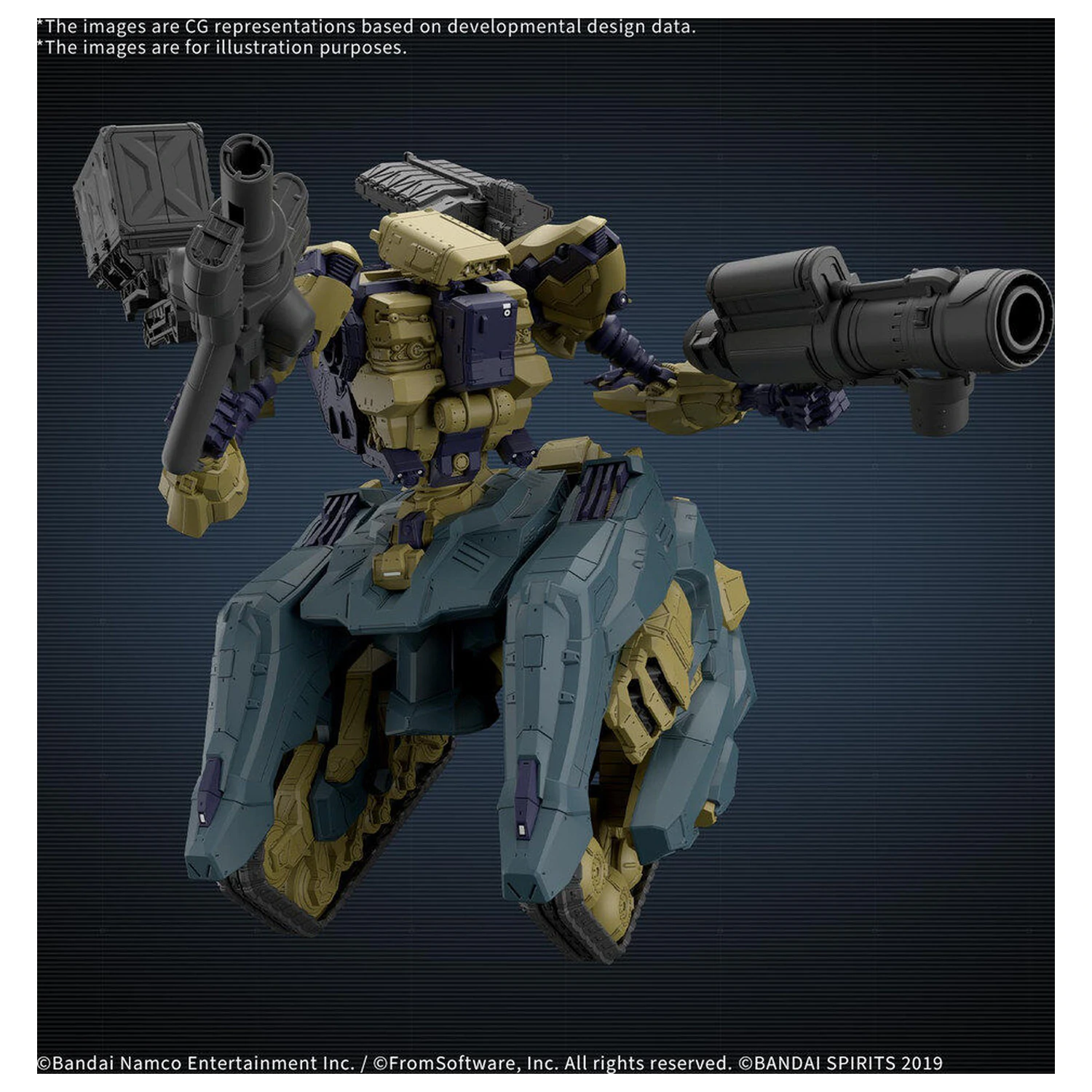 30 perc Missions Armored Core VI Wrecker Circus RaD CC3000 modell készlet termékfotó