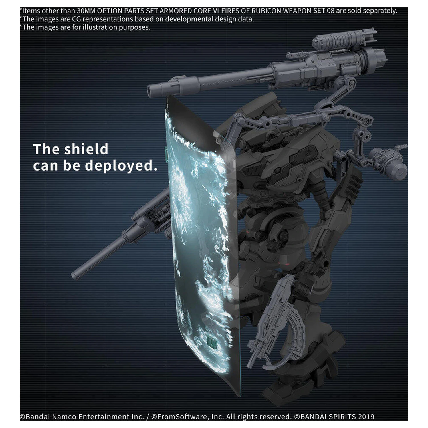 30 Minutes Missions Option Parts Set Armored Core VI Weapon Set 08 termékfotó