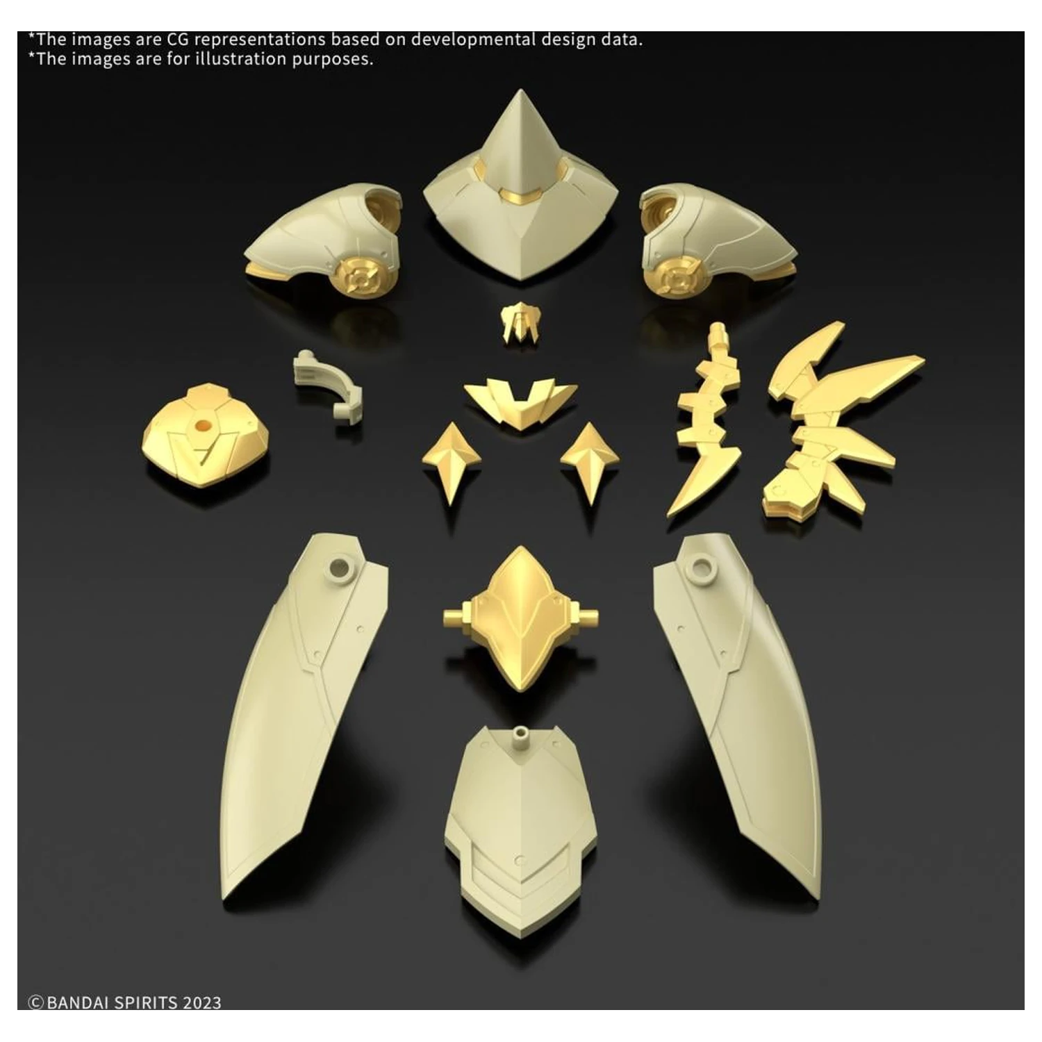 30MF Class Up Armor (Liber Sorcerer) modell készlet kiegészítő termékfotó