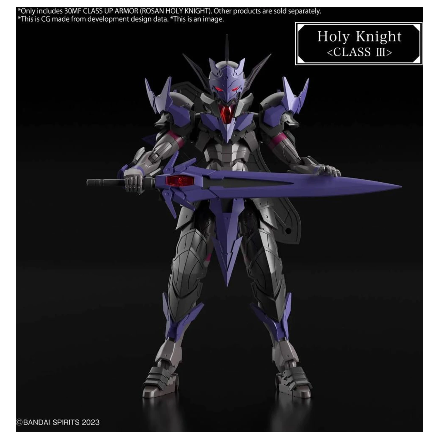30MF Class Up Armor (Rosan Holy Knight) modell készlet kiegészítő termékfotó