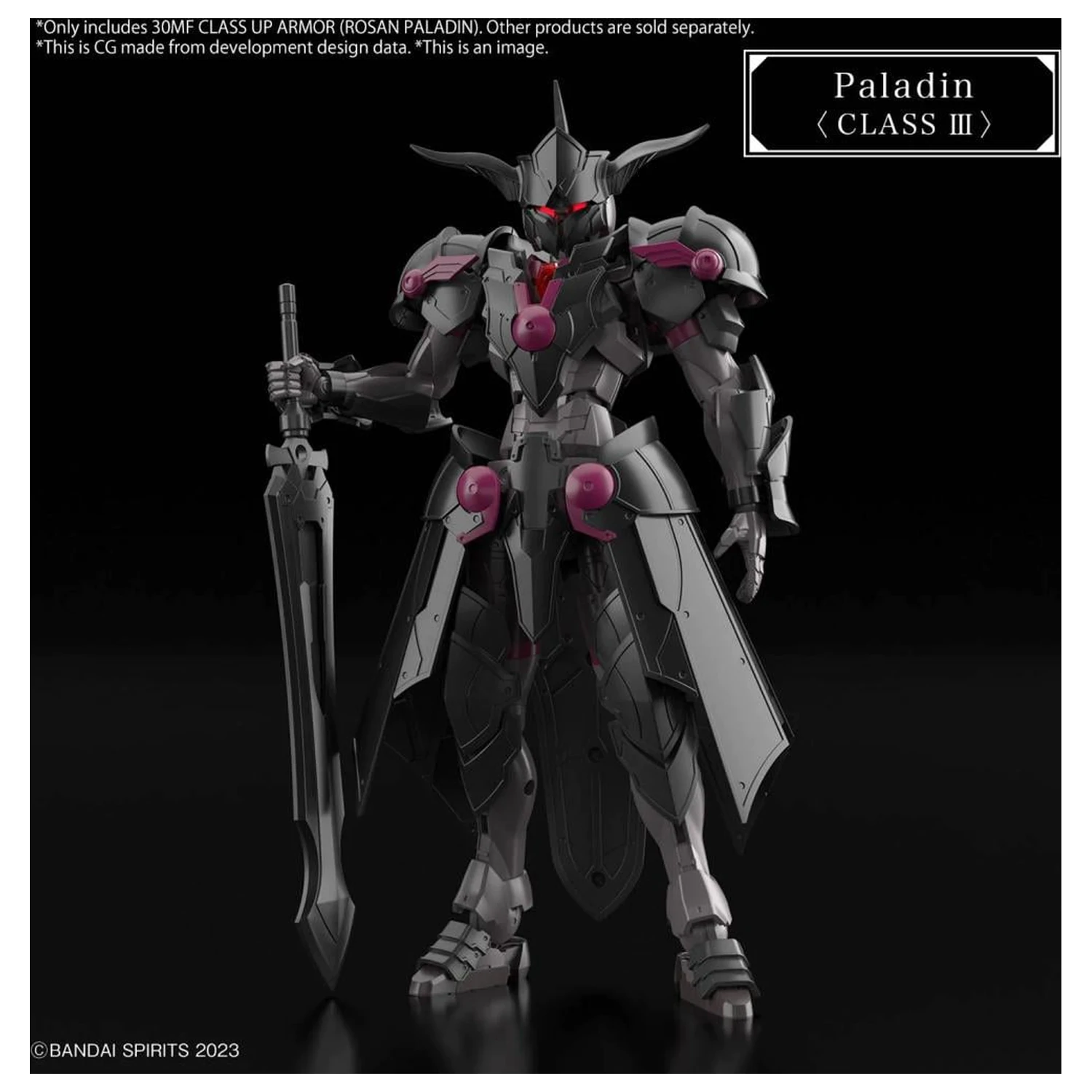 30MF Class Up Armor (Rosan Paladin) modell készlet kiegészítő termékfotó