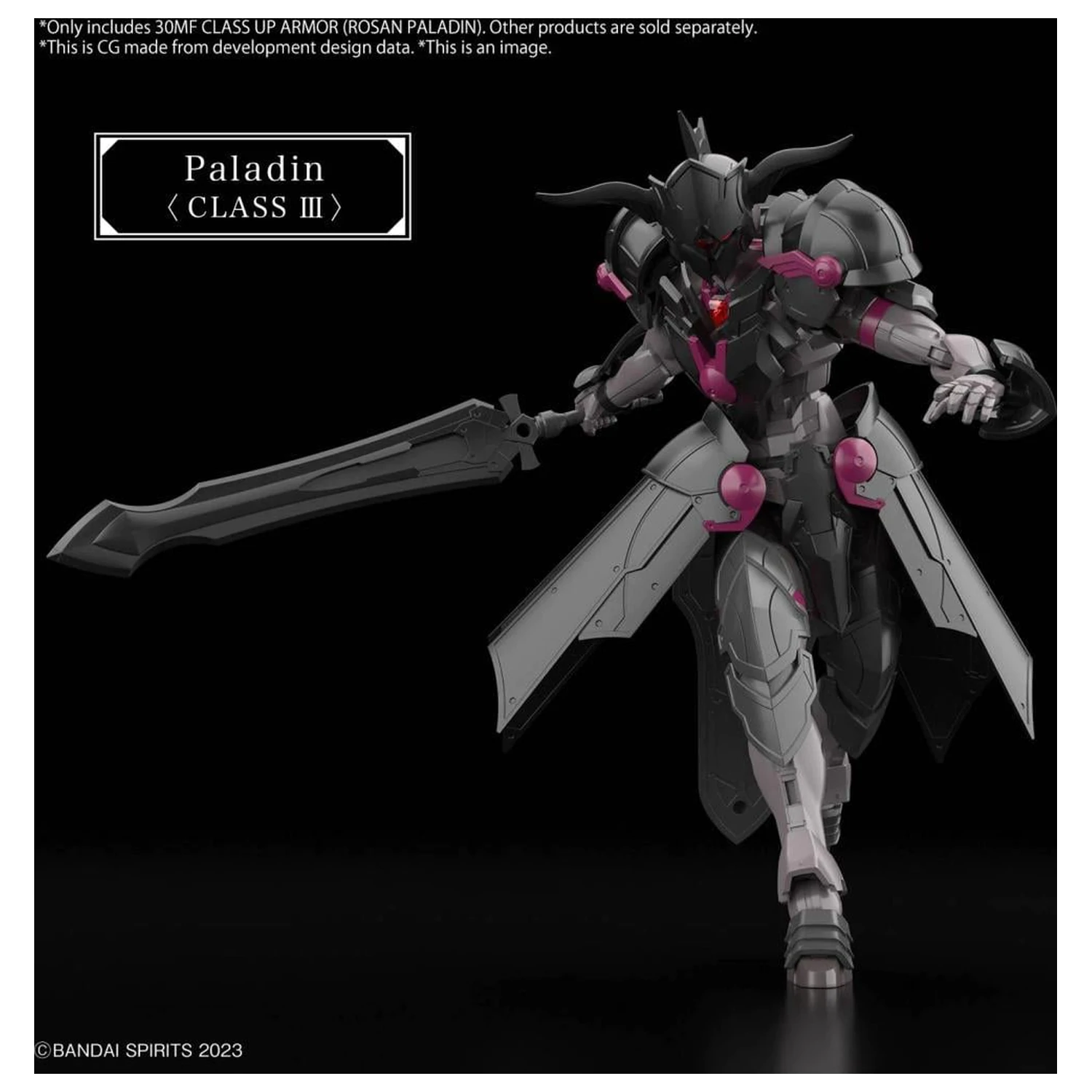 30MF Class Up Armor (Rosan Paladin) modell készlet kiegészítő termékfotó