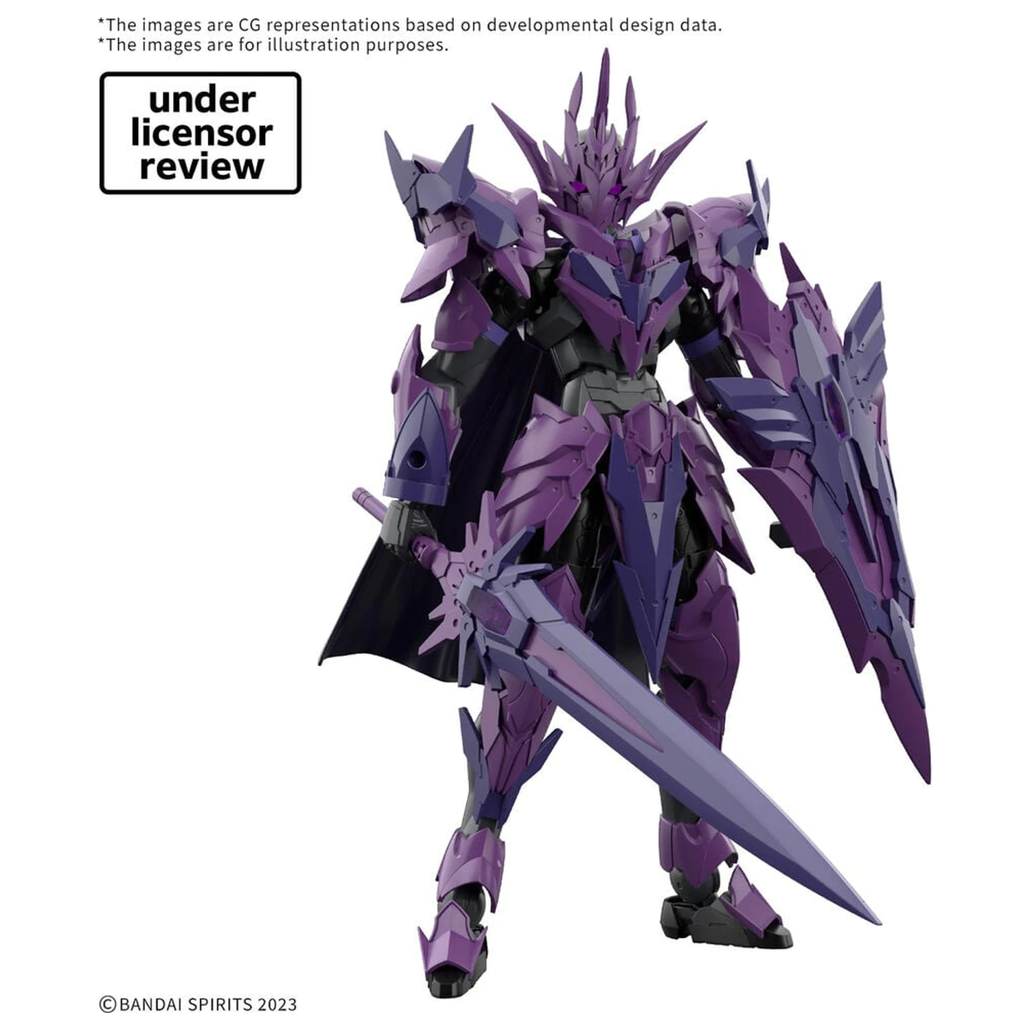 30MF Darknevil Arch Knight modell készlet Base figura 30 Minutes Fantasy termékfotó