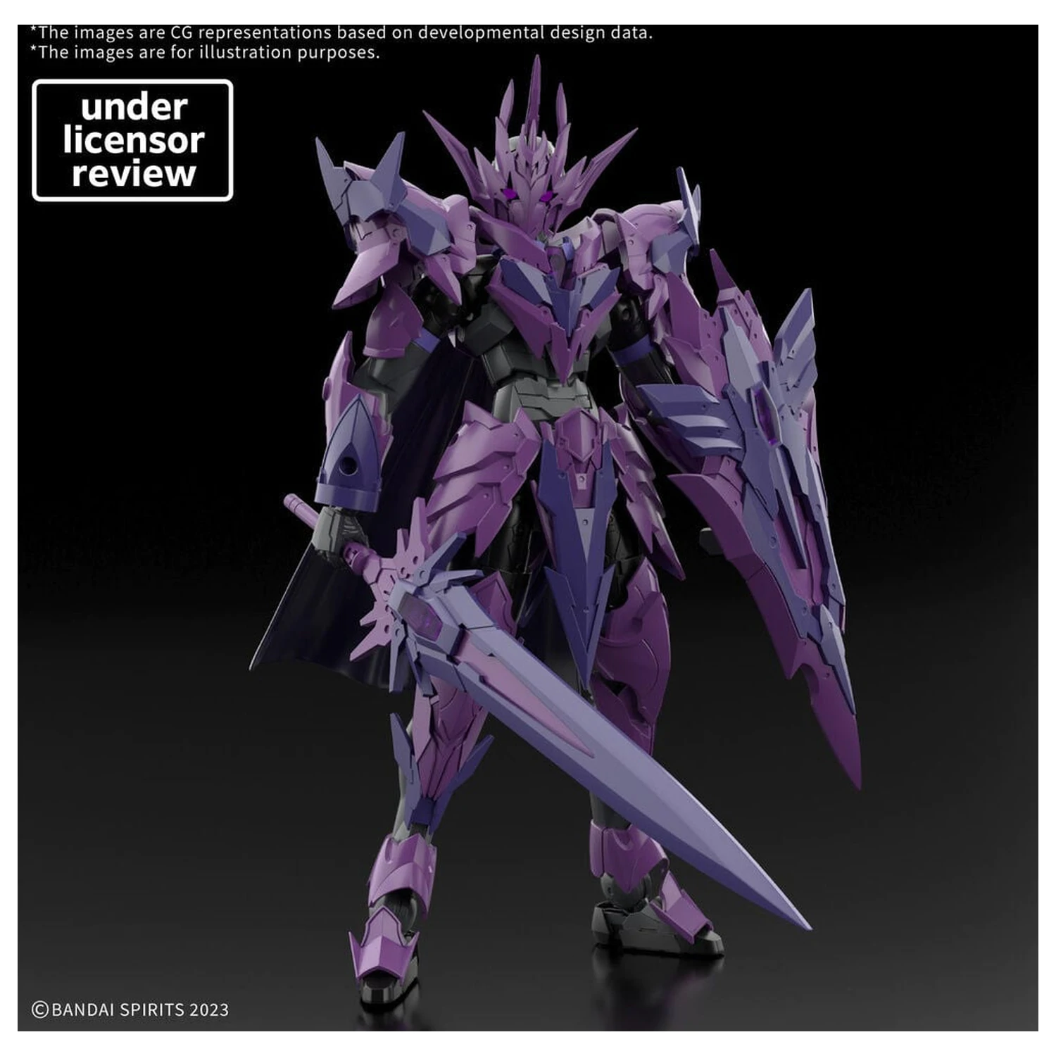 30MF Darknevil Arch Knight modell készlet Base figura 30 Minutes Fantasy termékfotó
