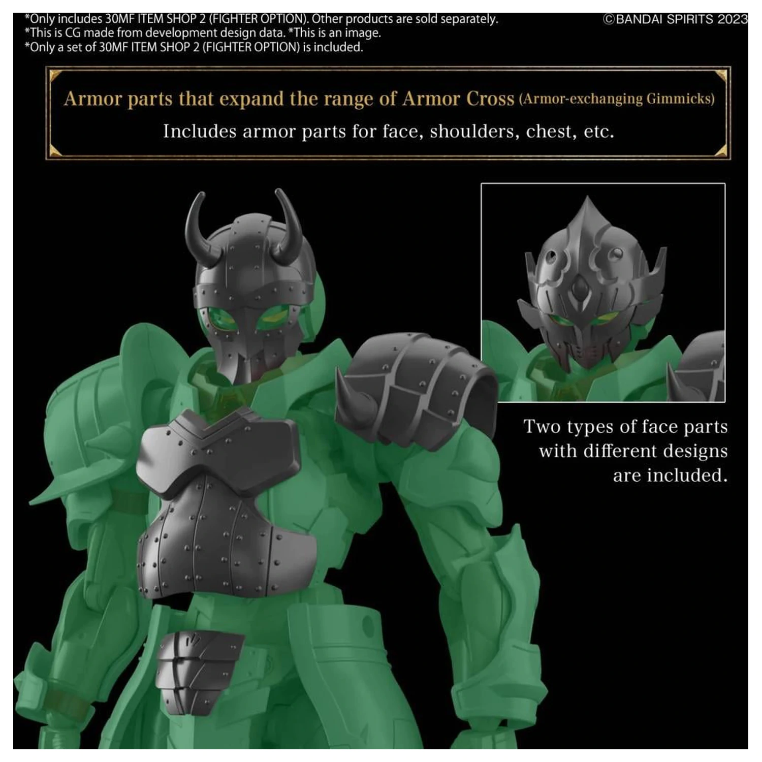 30MF Item Shop 2 (Fighter Option) modell készlet kiegészítő termékfotó