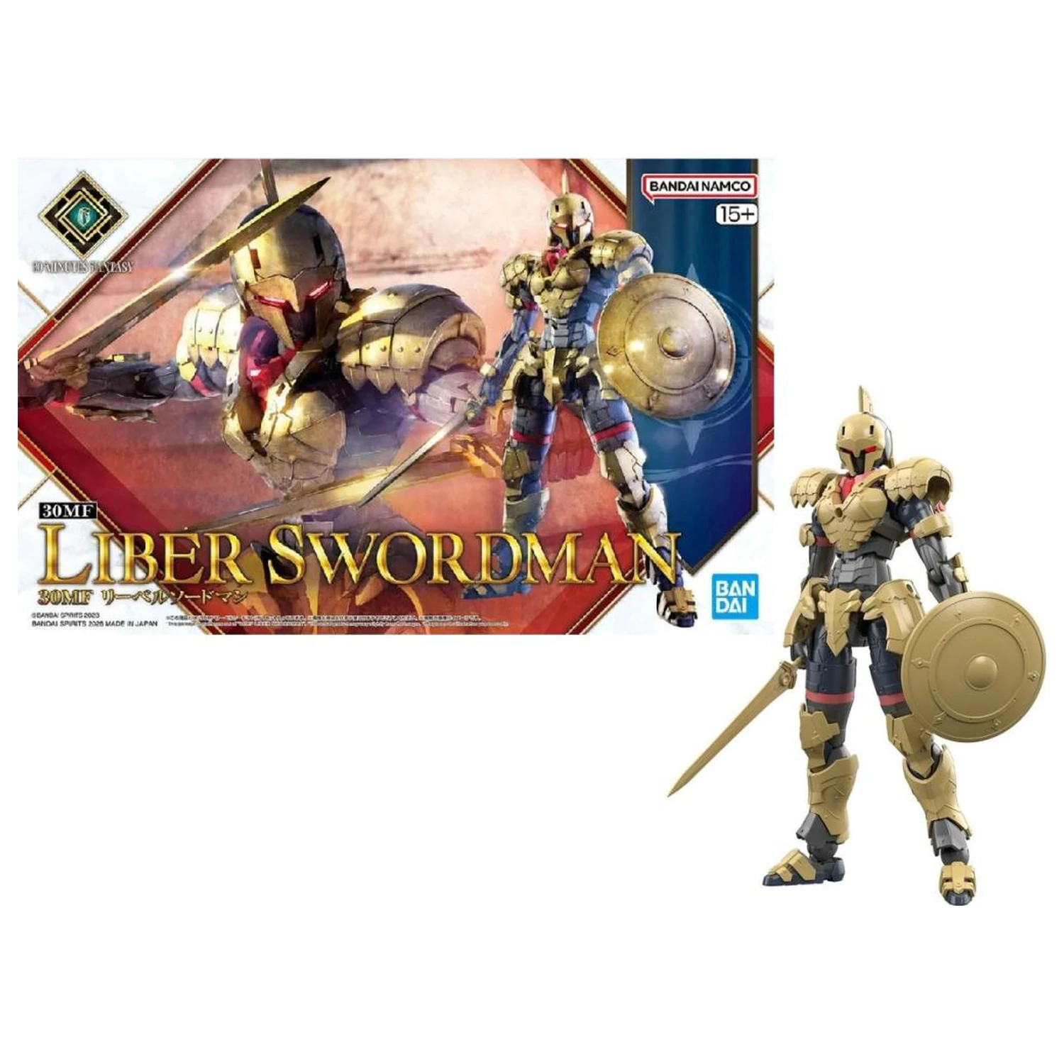 30MF Liber Swordsman modell készlet termékfotó