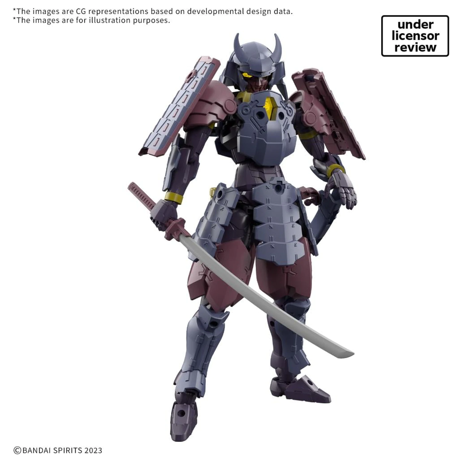 30MF Meteoric Iron Samurai modell készlet termékfotó