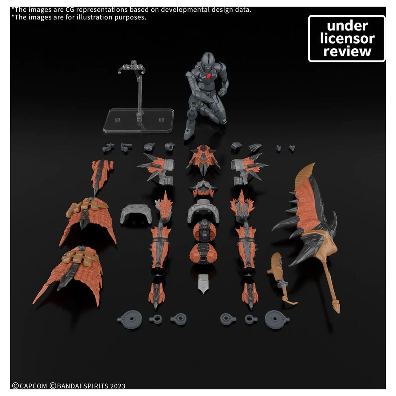 30MF Monster Hunter Wilds Rathalos Equipment Rathalos Series kiegészítő csomag 30 Minutes Fantasy termékfotó