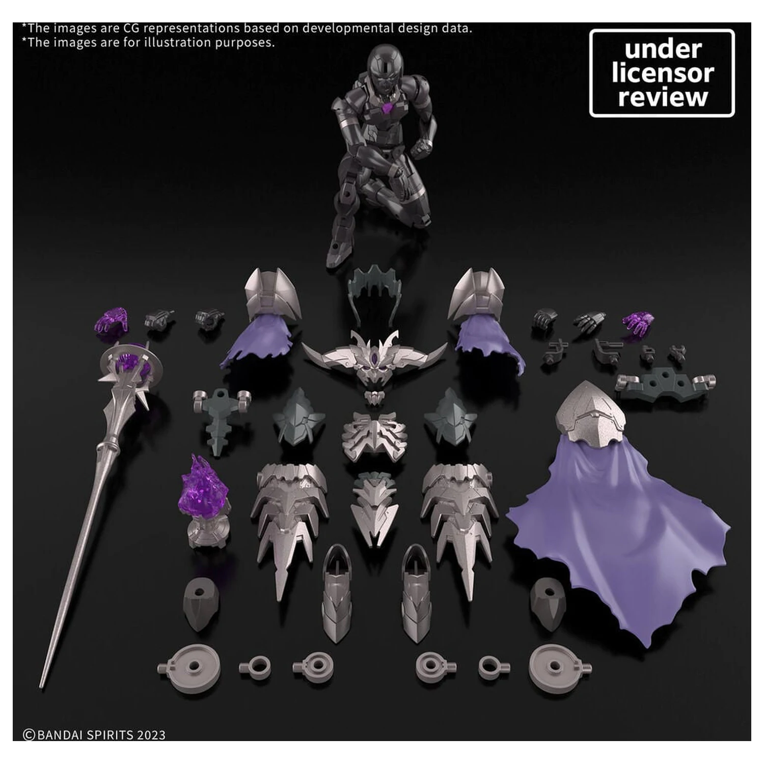 30MF Necrosmephisto modell készlet Base figura 30 perc Fantasy termékfotó