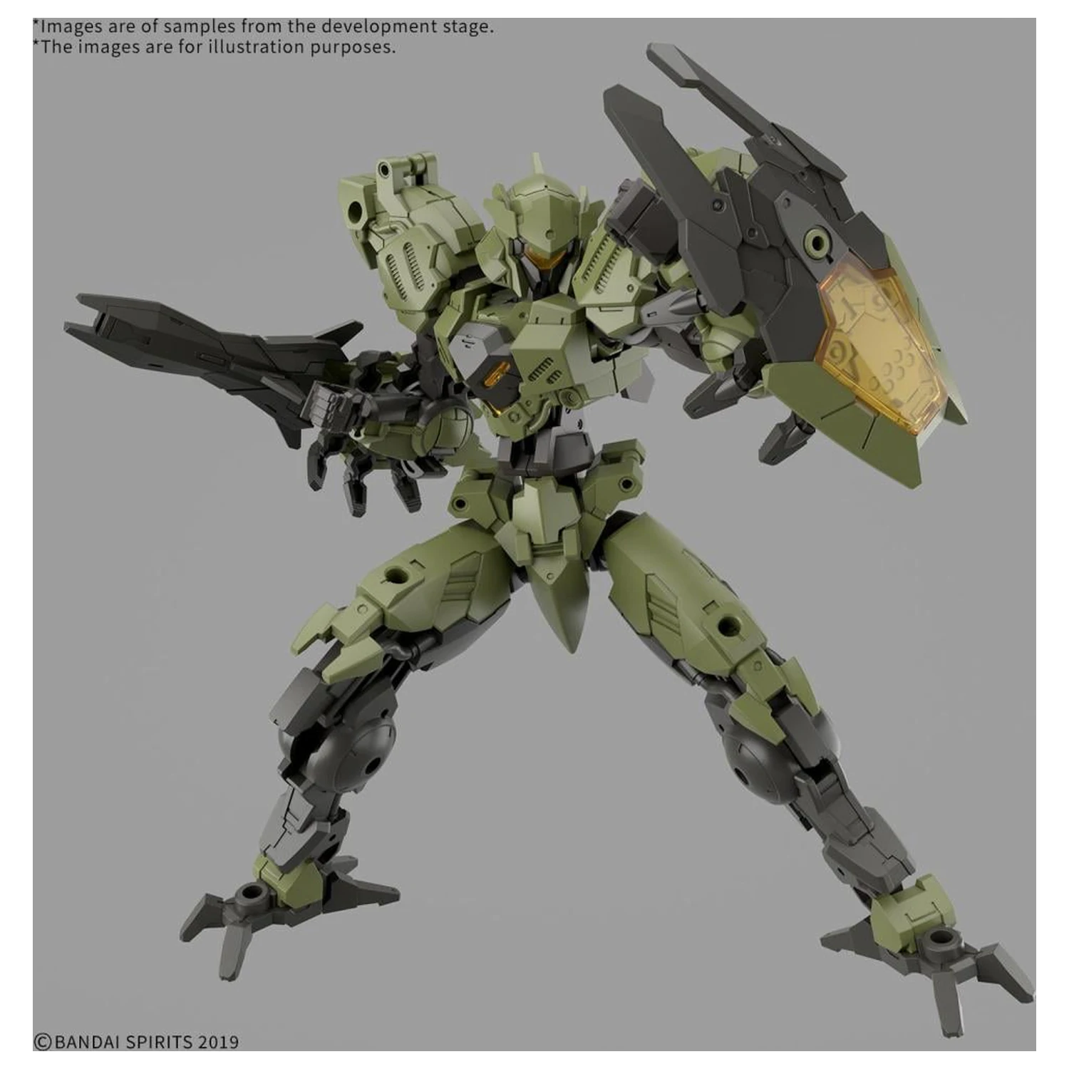 30mm 1/144 bEXM-40 Novalv (Green) modell készlet termékfotó