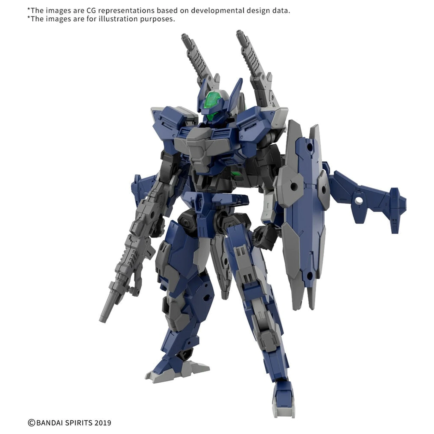 30MM 1/144 eEXM-40 Iglight High-Mobility Type modell készlet Base figura 30 Minutes Missions termékfotó