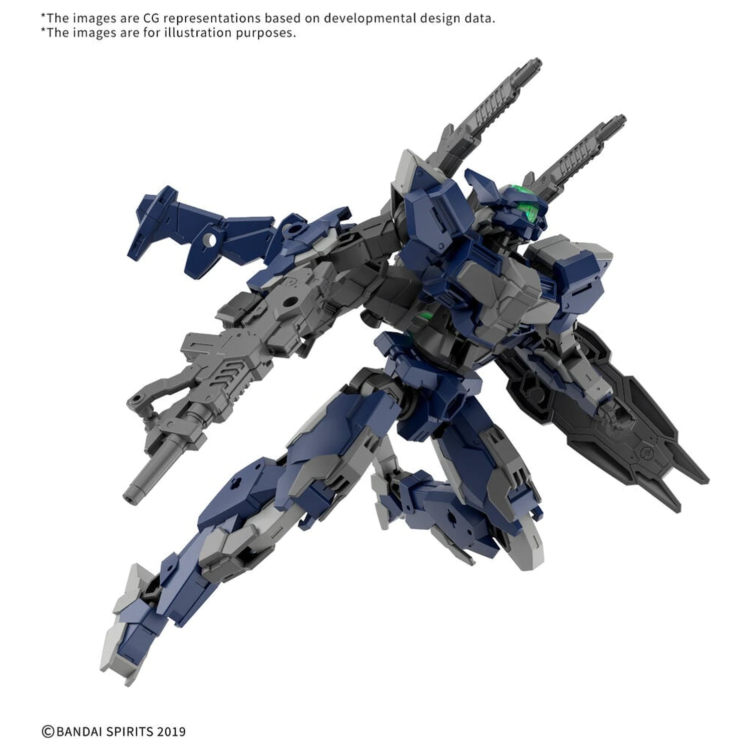 30MM 1/144 eEXM-40 Iglight High-Mobility Type modell készlet Base figura 30 Minutes Missions termékfotó