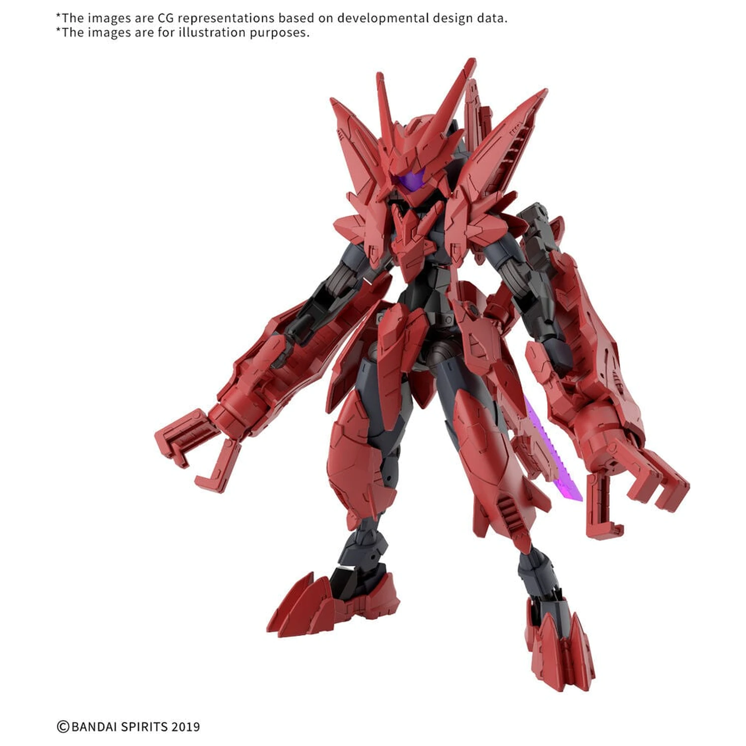 30MM 1/144 EXM-E7b Spinatia Beast Type modell készlet Base figura 30 Minutes Missions termékfotó