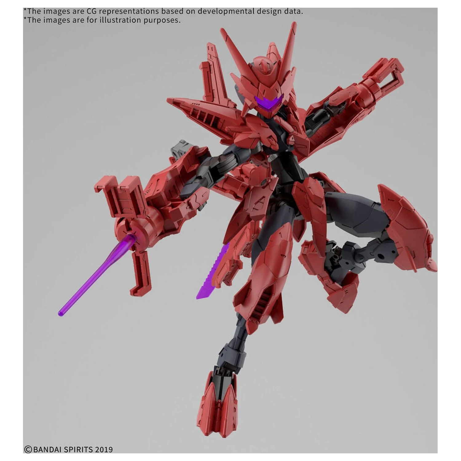 30MM 1/144 EXM-E7b Spinatia Beast Type modell készlet Base figura 30 Minutes Missions termékfotó