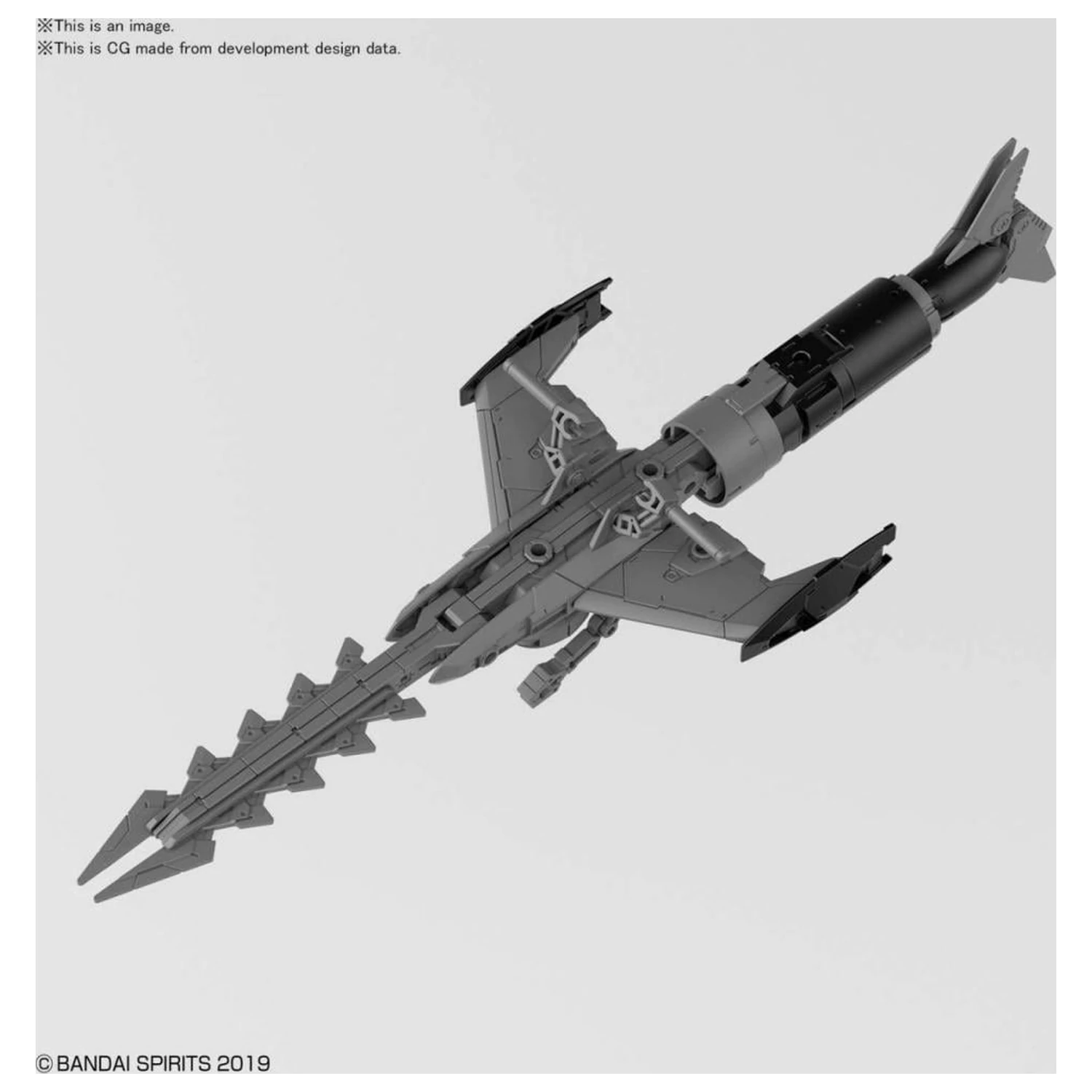 30MM 1/144 Extended Armament jármű (Submarine Gray) modell készlet termékfotó