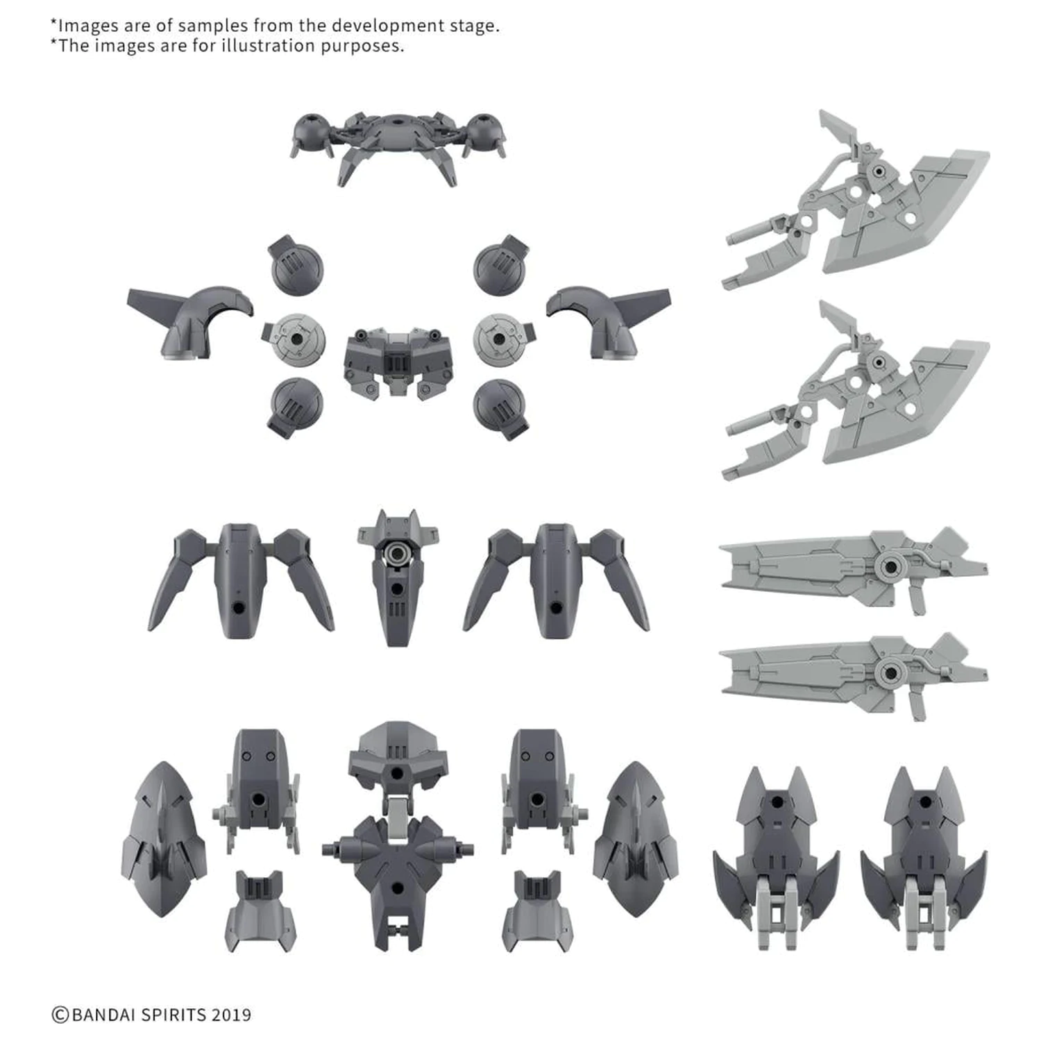 30MM 1/144 Option Parts csomag 23 (Full Armor Unit 2) modell készlet kiegészítő csomag termékfotó