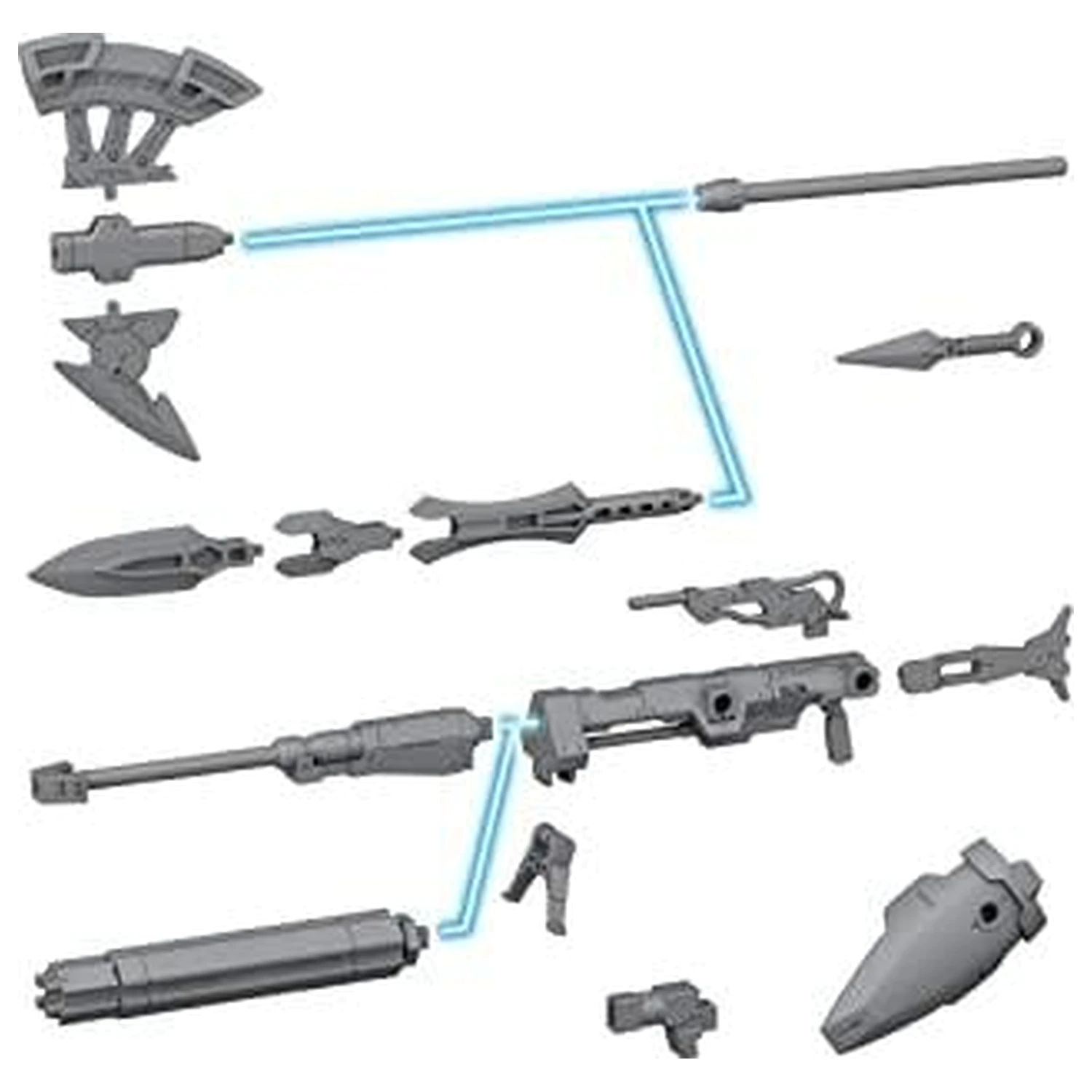 30mm 1/144 Option Weapon 1 for Cielnova modell készlet kiegészítő csomag termékfotó