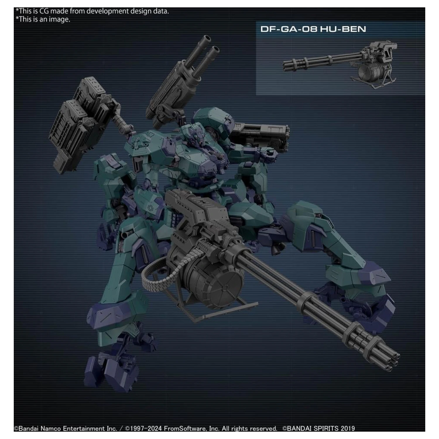 30MM Armored Core VI BD-011 Melander Liger Tail modell készlet termékfotó