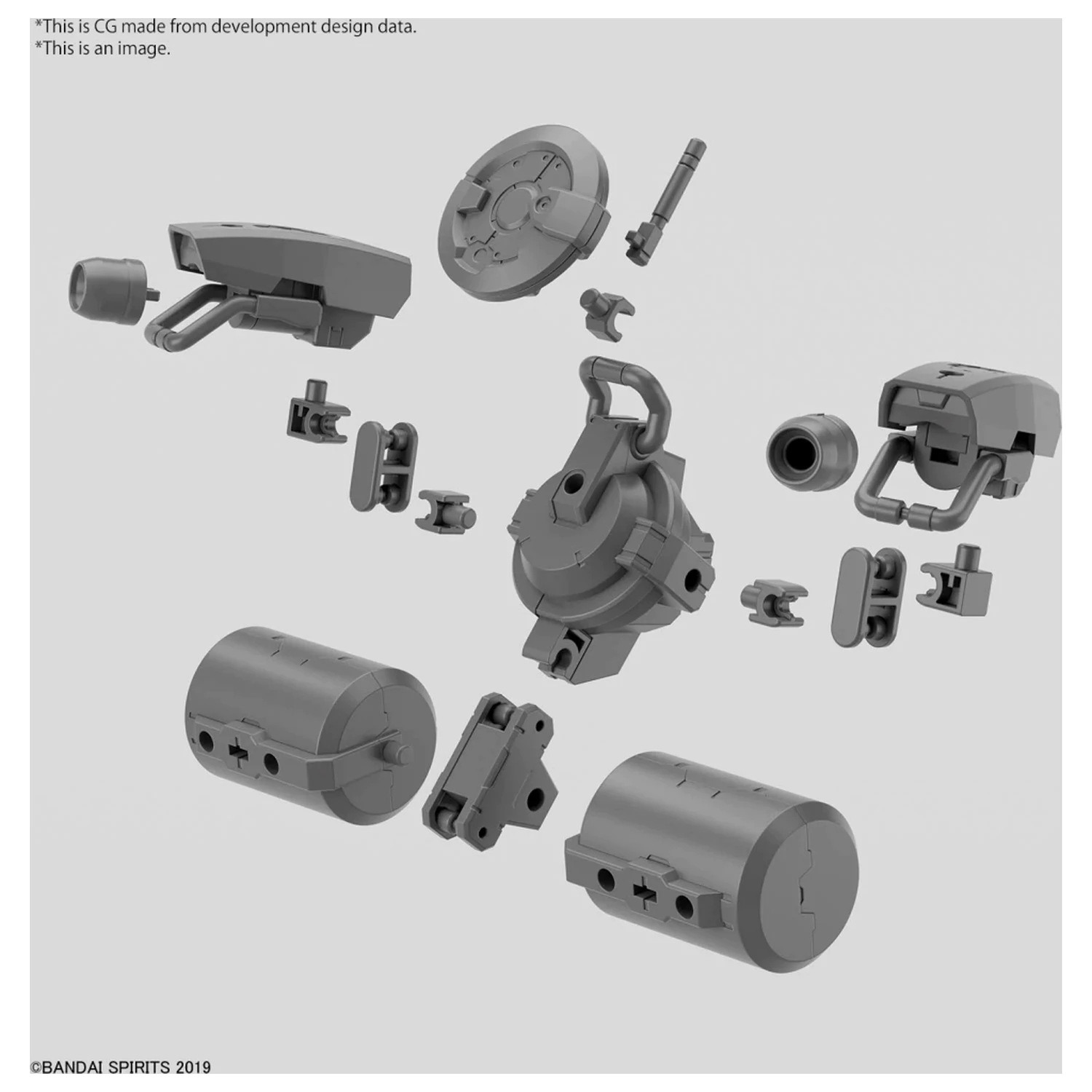 30MM Customize Weapons (Heavy Weapon 2) modell készlet kiegészítő termékfotó