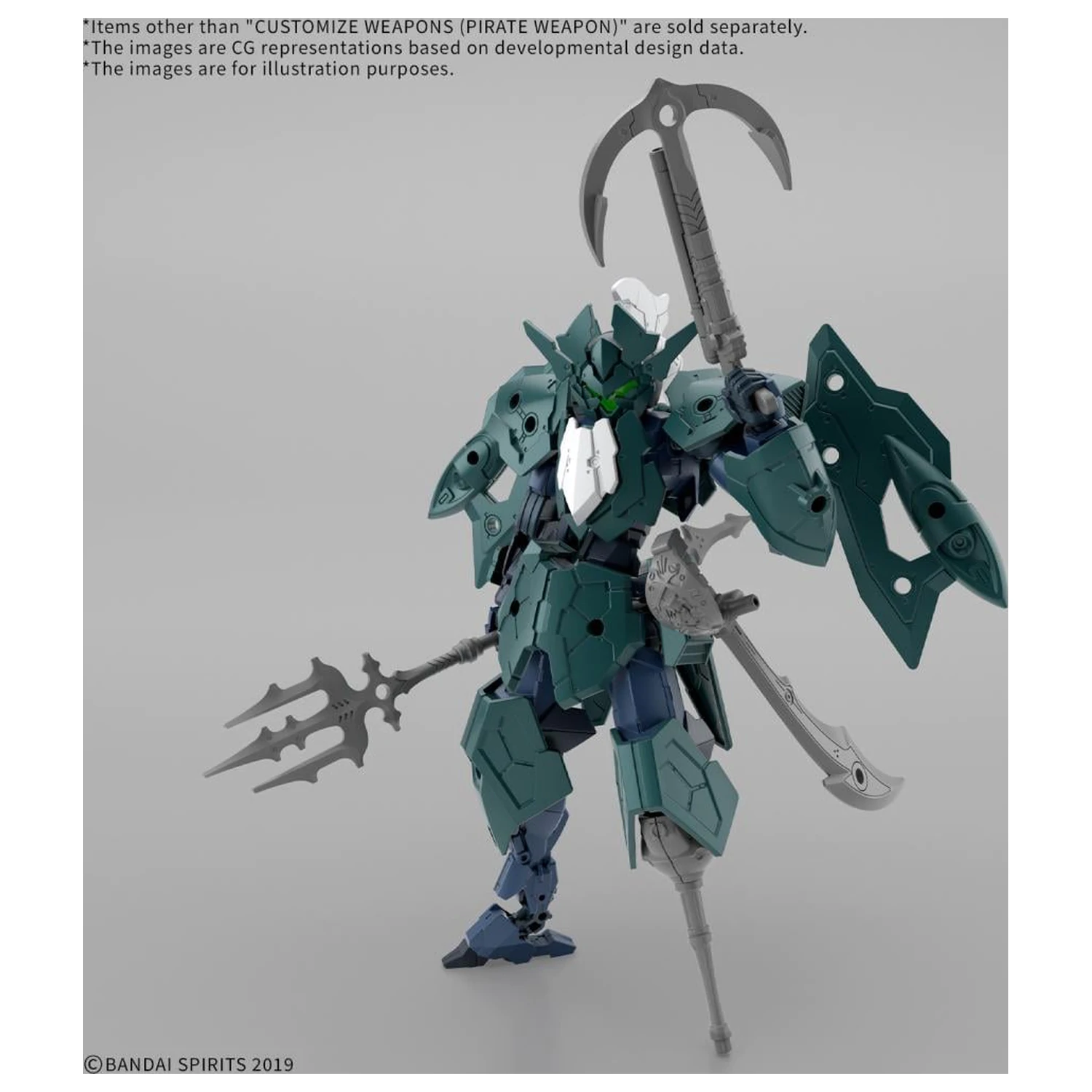 30MM Customize Weapons (Pirate Weapon) modell készlet kiegészítő csomag termékfotó