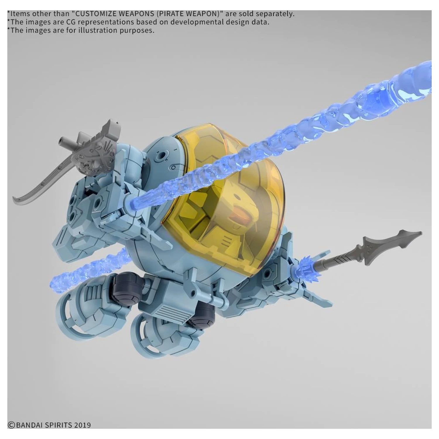 30MM Customize Weapons (Pirate Weapon) modell készlet kiegészítő csomag termékfotó