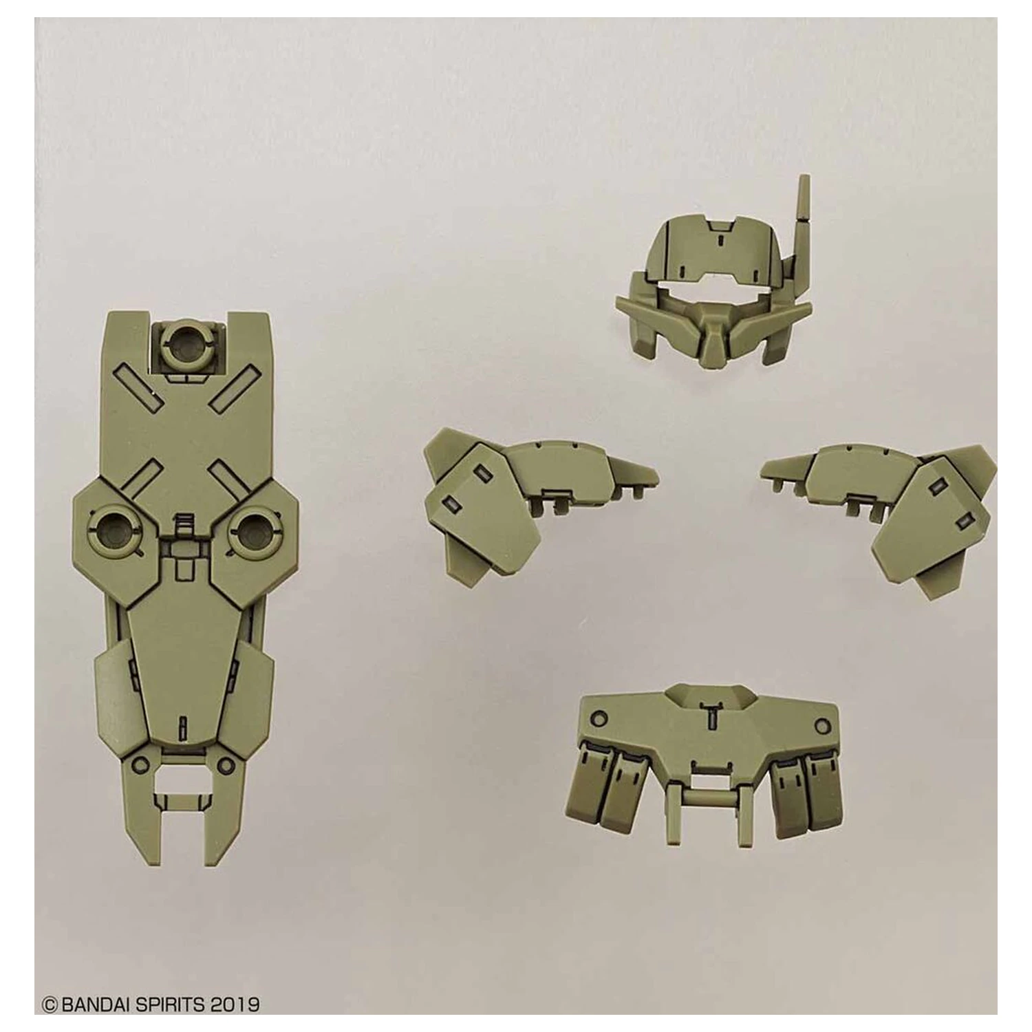 30MM Optional Armor Set for Close Combat Dark Green modell készlet kiegészítő csomag termékfotó