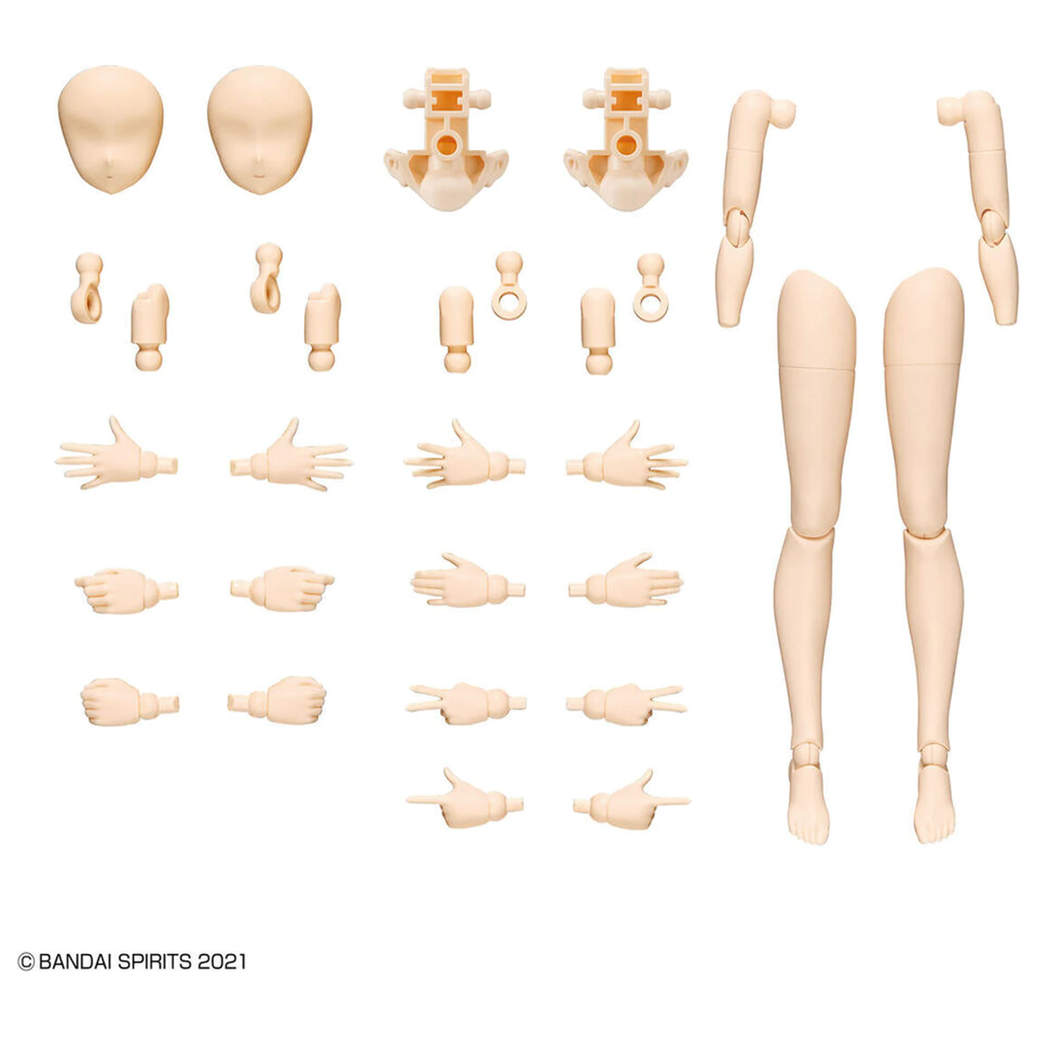30MS Body Parts Arm & Leg Parts set Color A figura kiegészítő csomag termékfotó