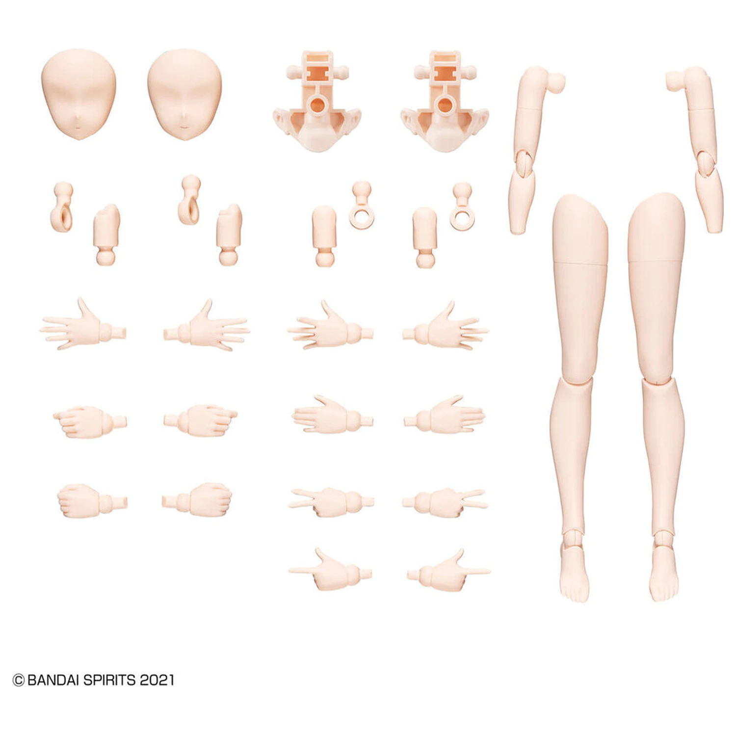 30MS Body Parts Arm & Leg Parts set Color B figura kiegészítő csomag termékfotó