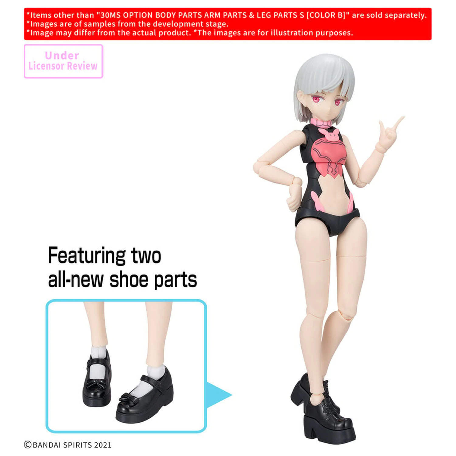 30MS Option Body Parts Arm Parts & Leg Parts S Color B kiegészítő csomag 30 Minutes Sisters termékfotó