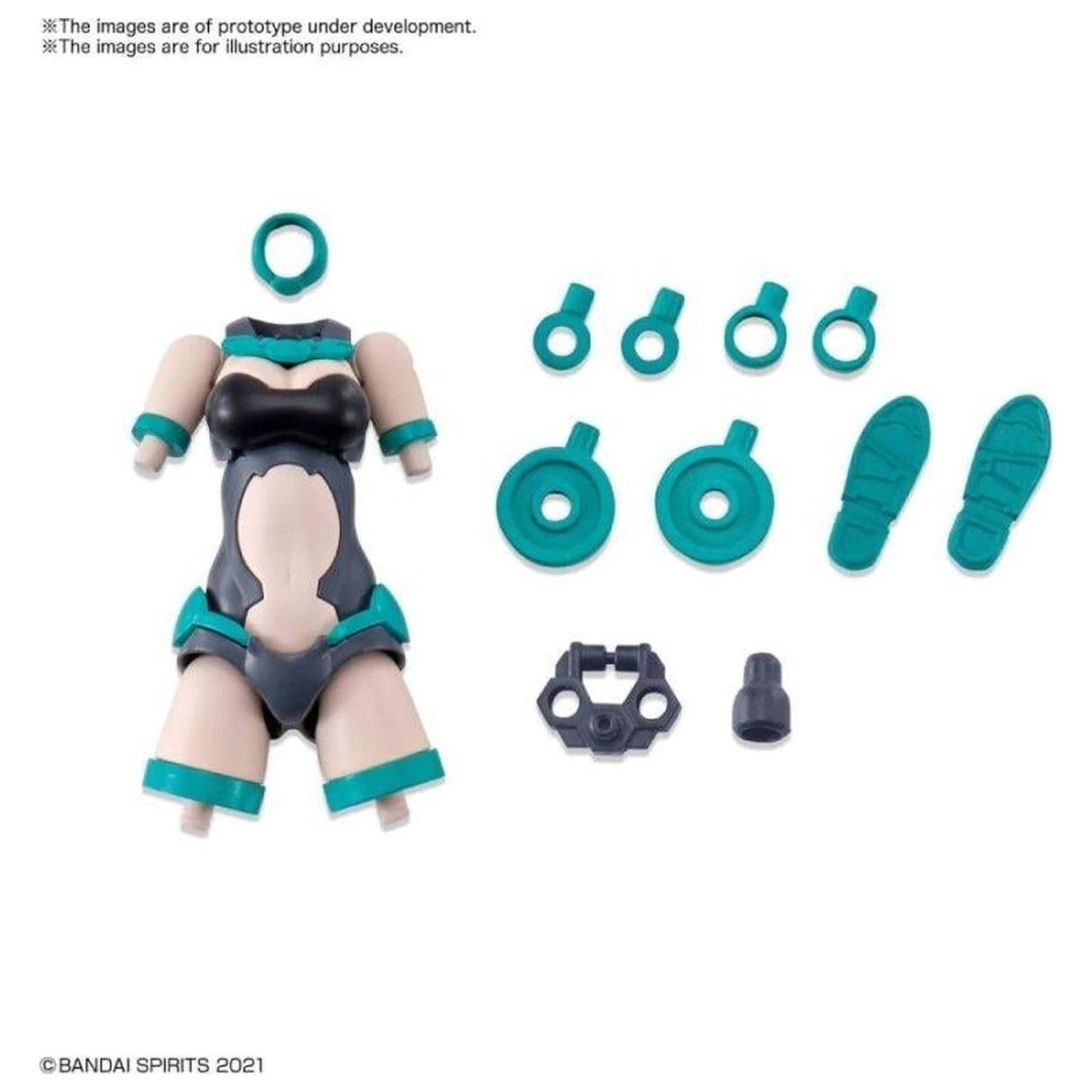 30MS Option Body Parts Type A01 modell készlet kiegészítő csomag termékfotó