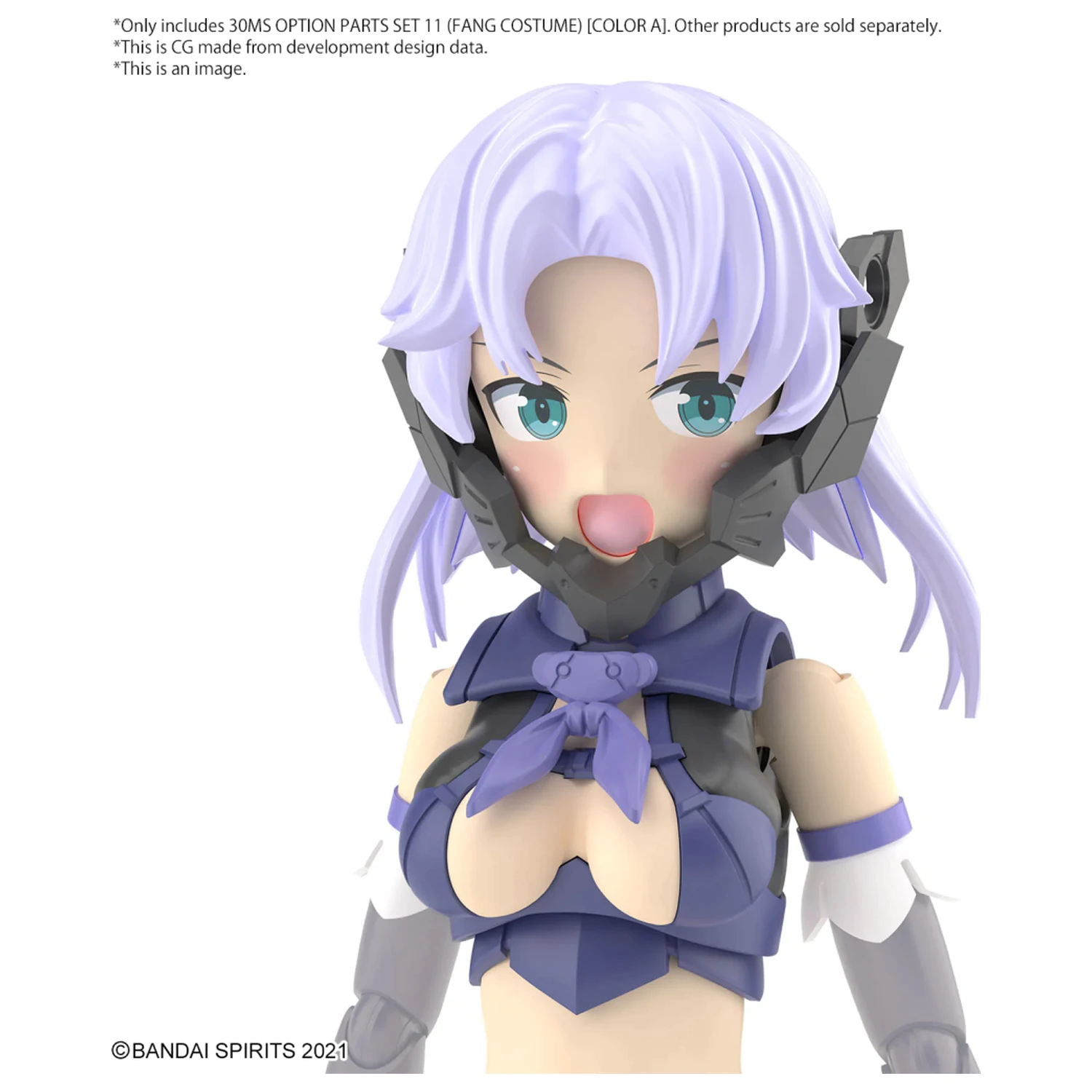 30MS Option Parts csomag 11 (Fang Costume) Color A modell készlet kiegészítő csomag termékfotó