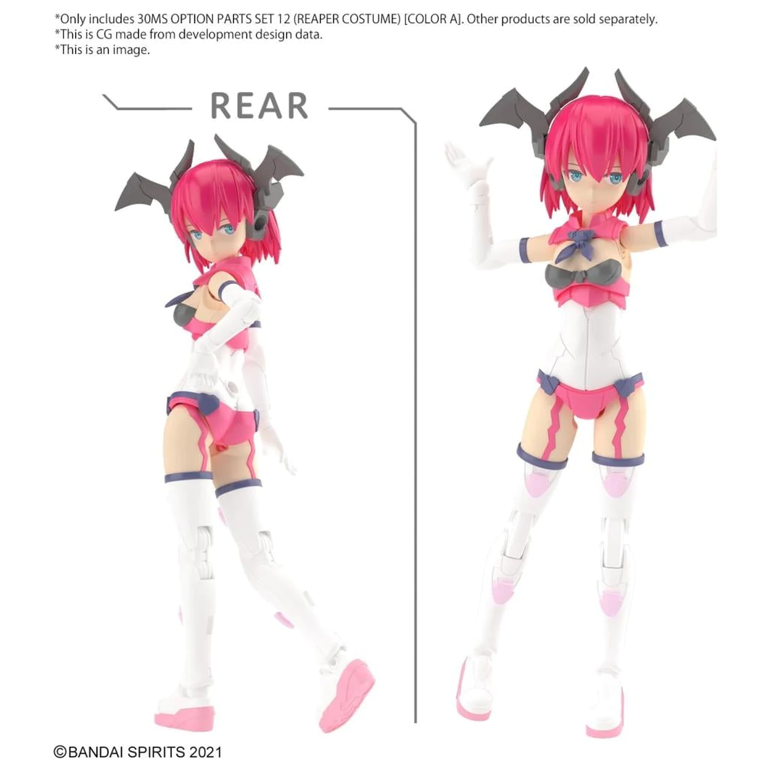 30MS Option Parts csomag 12 (Reaper Costume) Color A modell készlet kiegészítő csomag termékfotó
