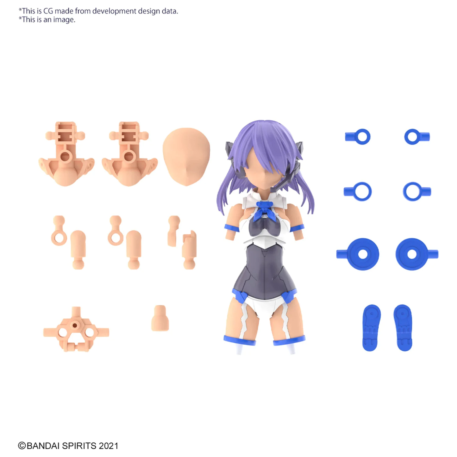 30MS Option Parts csomag 9 (Commander Costume Color C) modell készlet kiegészítő csomag termékfotó