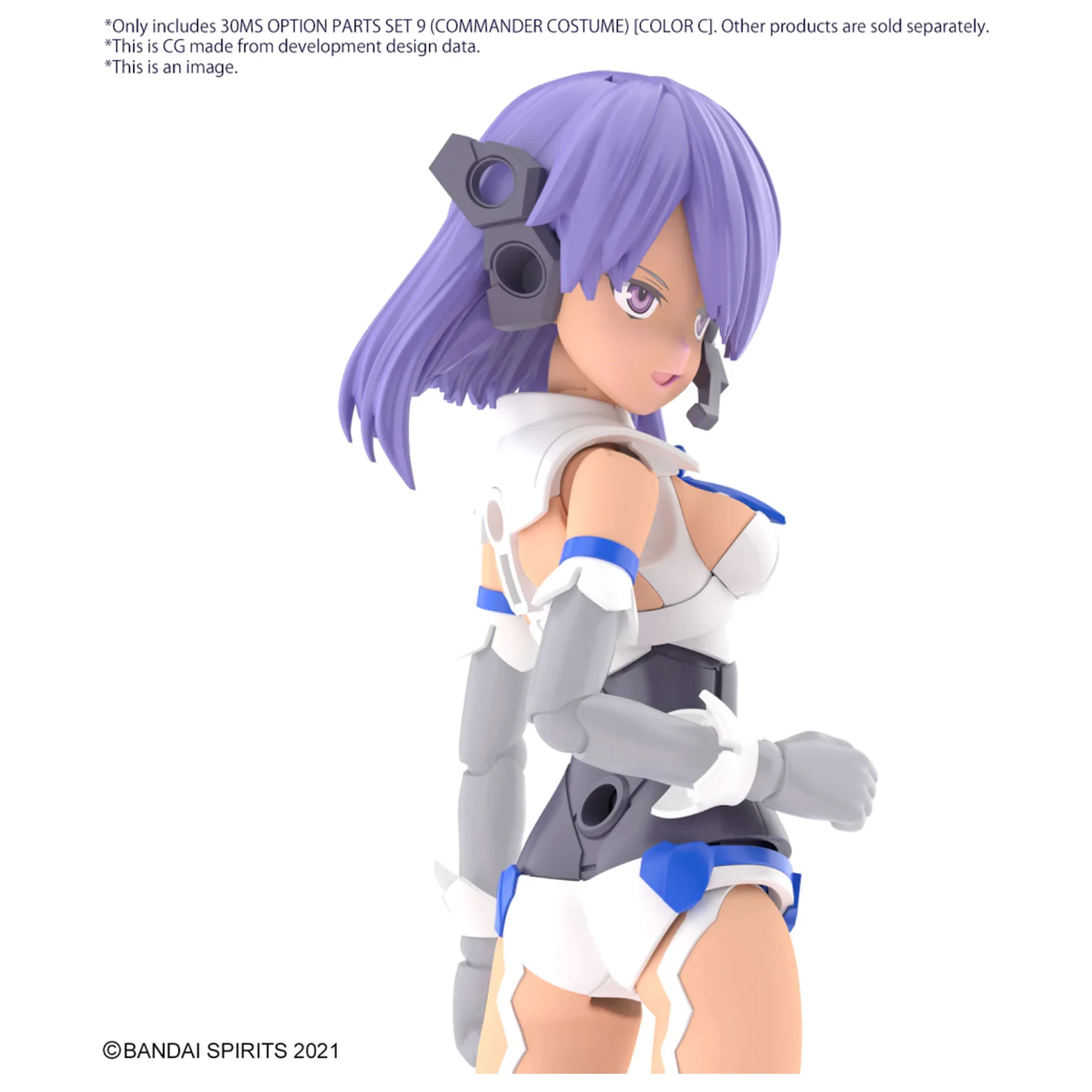30MS Option Parts csomag 9 (Commander Costume Color C) modell készlet kiegészítő csomag termékfotó