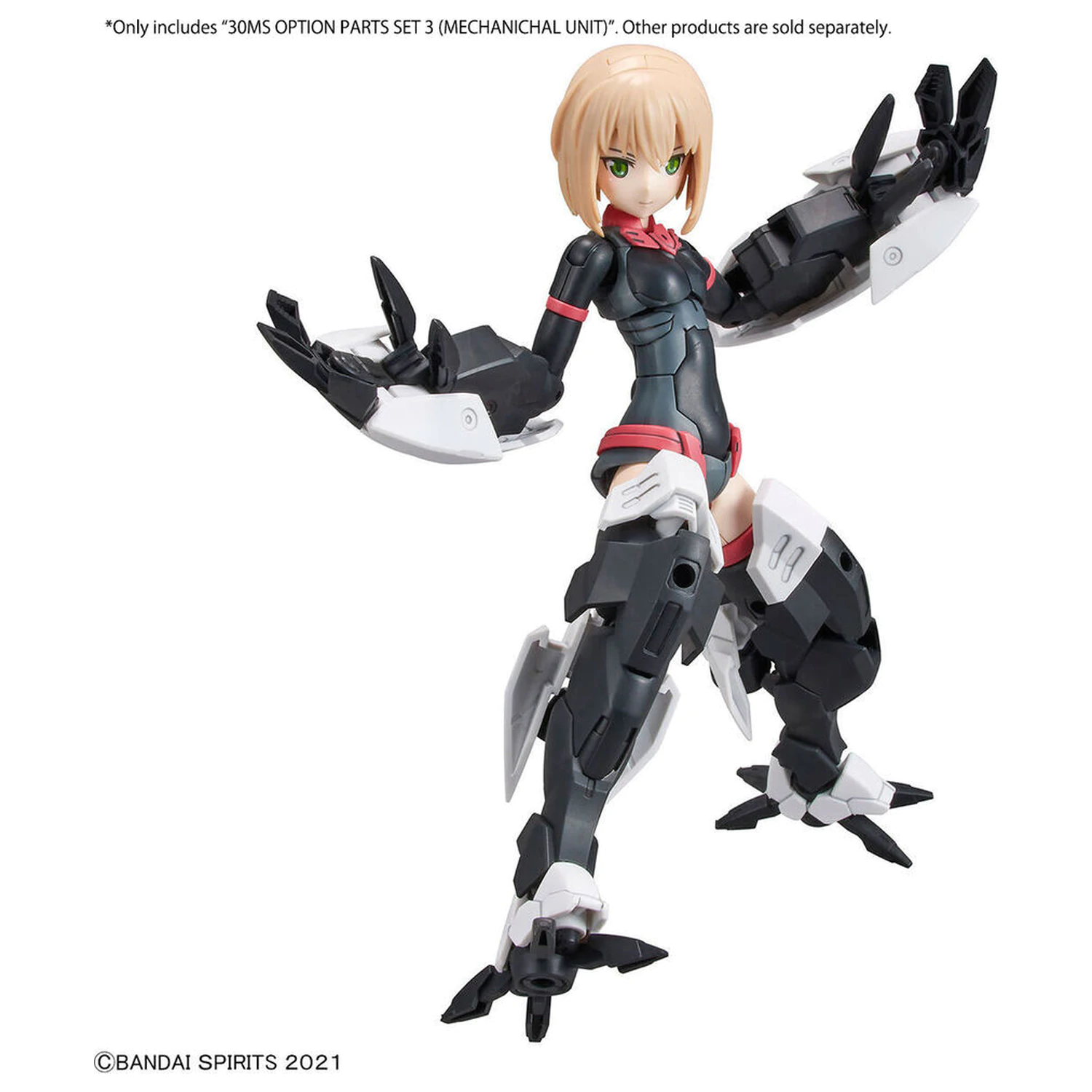 30MS Optional Parts Mechanical Unit 3 db-os figura kiegészítő csomag termékfotó