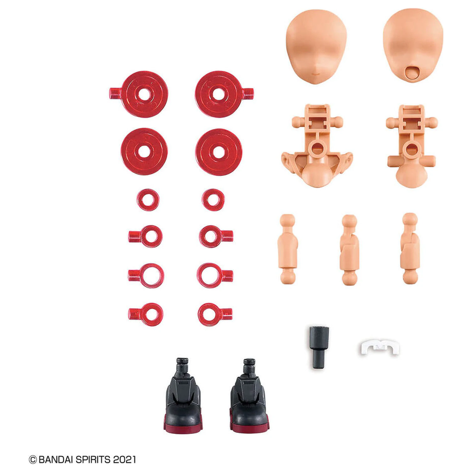 30MS Optional Parts Set 18 Sergeant Costume Color C figura kiegészítő csomag termékfotó